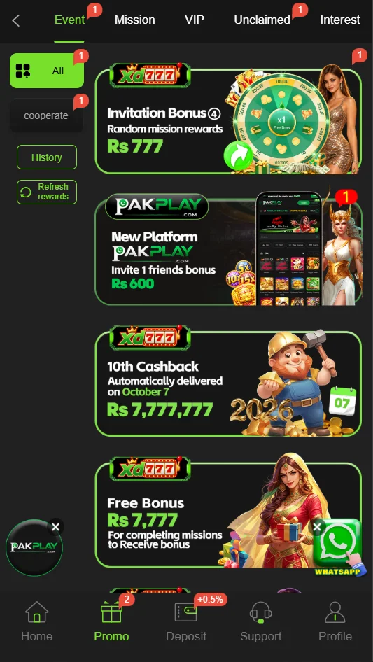 xd777 login